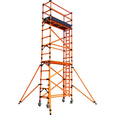 قیمت خوب 200kg/sqm GRP / FRP داربست ضد اکسیداسیونبرج داربست فیبرگلاس آنلاین