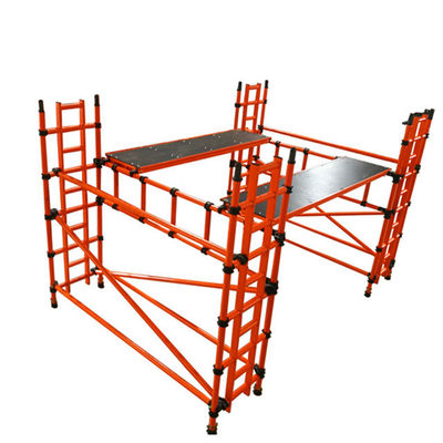 قیمت خوب برج داربست نقلیه فیبرگلاس نارنجی استاندارد DIN4422 آنلاین