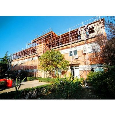 قیمت خوب GN50 آلومینیوم Ringlock Tubular Modular Scaffolding System برای ساختمان آنلاین